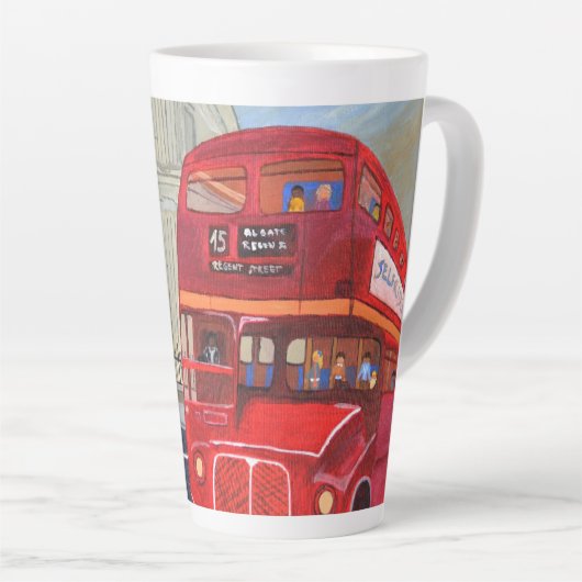 ロンドンバスのラテマグ カフェラテマグ (右アングル)