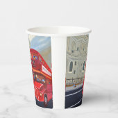 ロンドンバス紙カップ 紙コップ (左)
