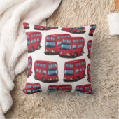 ロンドンバス クッション (ブランケット)