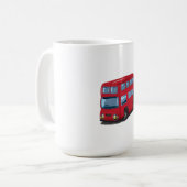 ロンドンバス コーヒーマグカップ (正面左)