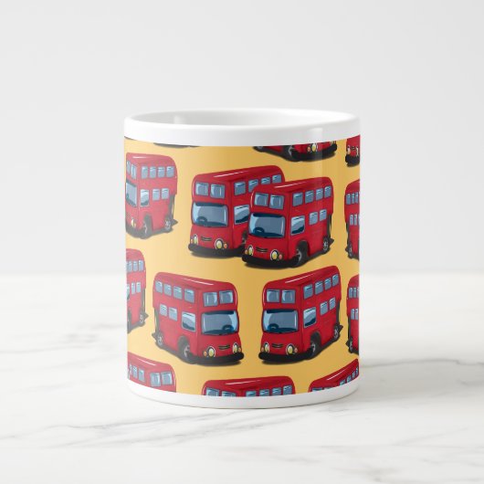 ロンドンバス ジャンボコーヒーマグカップ (正面)