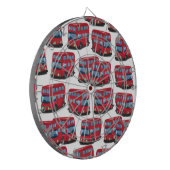 ロンドンバス ダーツボード (正面左)