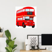 ロンドンバス ポスター (ホームオフィス)