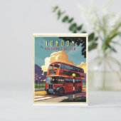 ロンドンバス ポストカード (スタンド正面)