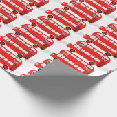 ロンドンバス ラッピングペーパー (角)