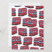 ロンドンバス 招待状 (正面)