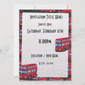 ロンドンバス 招待状 (裏面)