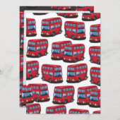 ロンドンバス 招待状 (正面/裏面)