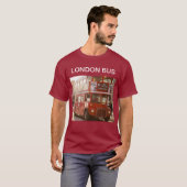 ロンドンバスTシャツ Tシャツ (正面フル)