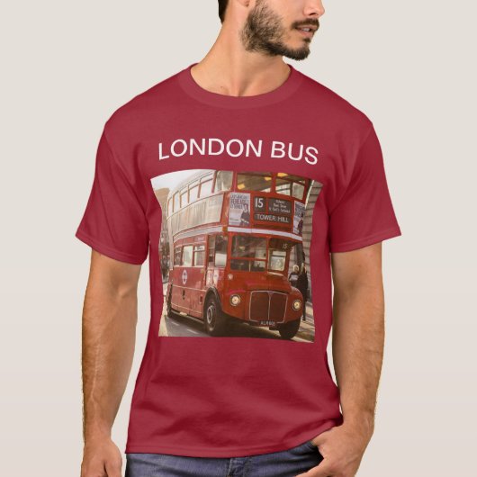 ロンドンバスTシャツ Tシャツ (正面)
