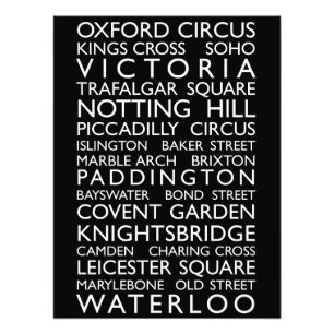 ロンドンバ転がス（バスブラインド） フォトプリント           