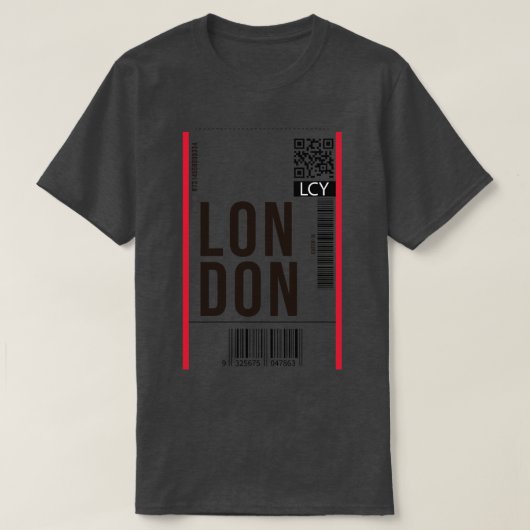 ロンドンパス Tシャツ (デザイン正面)