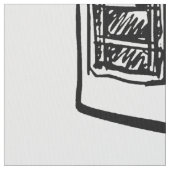 ロンドンパターン ファブリック (クローズアップ)