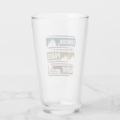 ロンドンパリローマ タンブラーグラス (裏面)