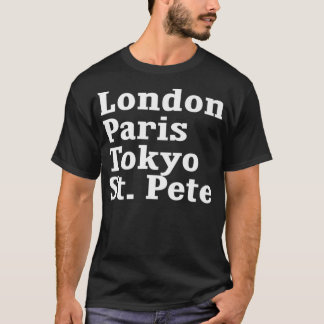 ロンドンパリ東京セントピート Tシャツ