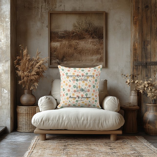 ロンドンパーソナライズされたスカイラインのミニマリストパターン アウトドアクッション (クリエイターアップロード済み)