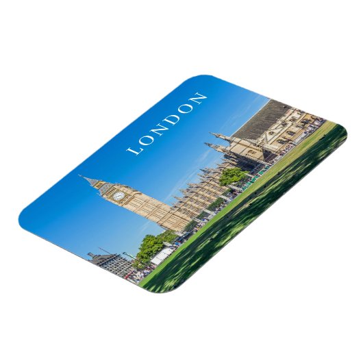 ロンドンパーラメントスクエアビュー冷蔵庫用マグネット マグネット (左側)