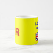 ロンドンヒースローエアポートLHRコードマグ コーヒーマグカップ (中央)