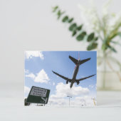 ロンドンヒースロージェット着陸 ポストカード (スタンド正面)