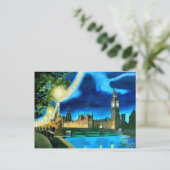 ロンドンビッグベンとテムズとの議会 ポストカード (スタンド正面)