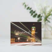 ロンドンビッグベンはあなたの夢のwanderlust旅行住んでいます ポストカード (スタンド正面)