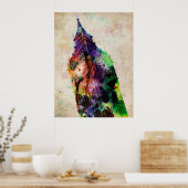 ロンドンビッグベンアーバンアート ポスター (キッチン)