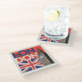 ロンドンビッグベン |イギリス ガラスコースター (アングル)