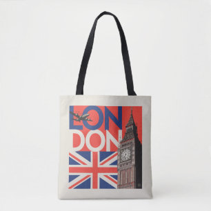 ロンドンビッグベン イギリス トートバッグ