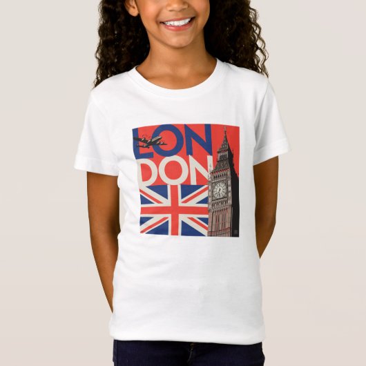 ロンドンビッグベン |イギリス Tシャツ (正面)