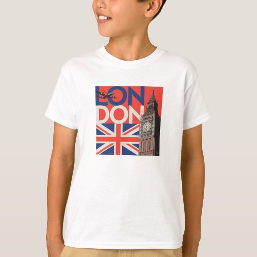 ロンドンビッグベン |イギリス Tシャツ (正面)