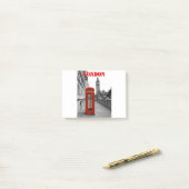 ロンドンビッグベン ポストイット (デスク上)