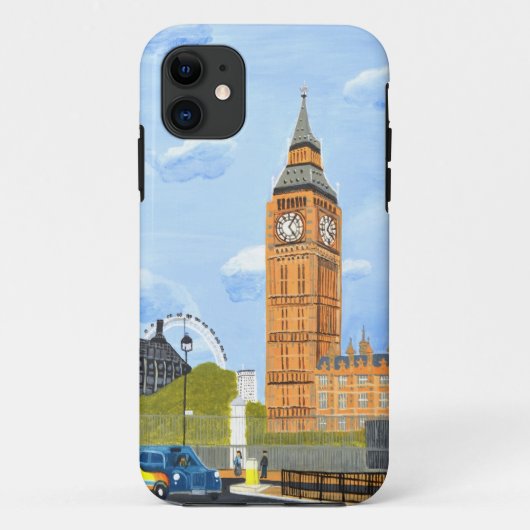 ロンドンビッグベン Case-Mate iPhoneケース (裏面)