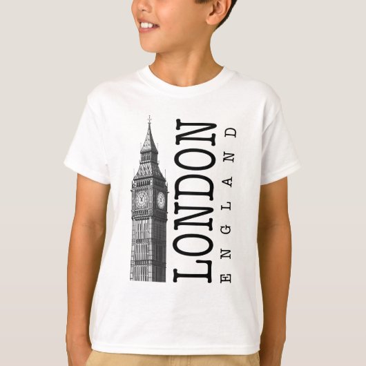ロンドンビッグベン Tシャツ (正面)