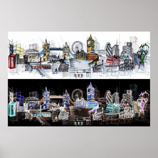 ロンドンビュー ポスター (正面)