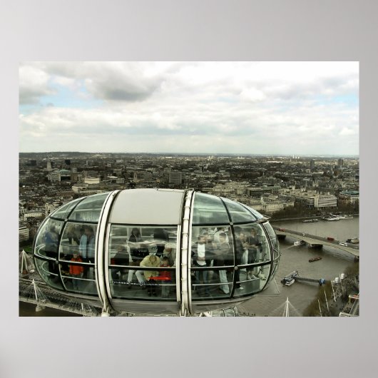 ロンドンビューVIA LONDON EYE PODSポスター ポスター (正面)