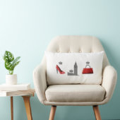 ロンドンファッションビッグベンピロー ランバークッション (椅子)