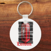 ロンドンフォンボックスヴィンテージ土産 キーホルダー (正面)
