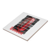 ロンドンフォンボックスヴィンテージ土産 タイル (側面)