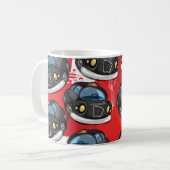 ロンドンブラックキャブ コーヒーマグカップ (正面左)