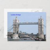 ロンドンブリッジはがき ポストカード (正面/裏面)