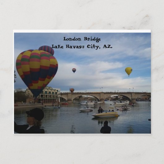 ロンドンブリッジはがき ポストカード (正面)