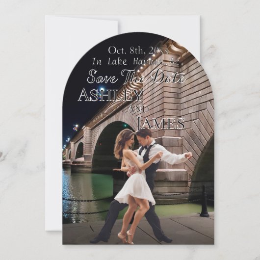 ロンドンブリッジザデイト招待状 招待状 (正面)