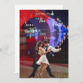 ロンドンブリッジザデイト招待状 招待状 (正面/裏面)