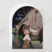 ロンドンブリッジザデイト招待状 招待状 (正面/裏面)