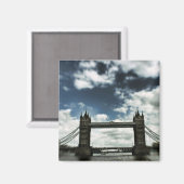 ロンドンブリッジリバーテムズUKマグネット マグネット (正面/裏面)