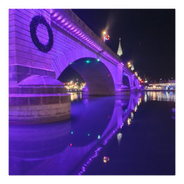 ロンドンブリッジレイクハバス フォトプリント           