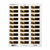 ロンドンブリッジ差出人住所ラベル ラベル (フルシート)