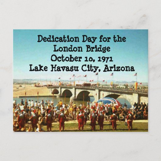 ロンドンブリッジ献身日 ポストカード (正面)