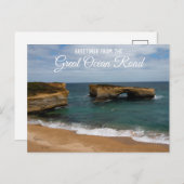 ロンドンブリッジ素晴らし海ロードオーストラリア ポストカード (正面/裏面)