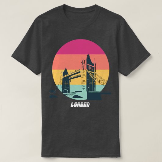 ロンドンブリッジ4 Tシャツ (デザイン正面)